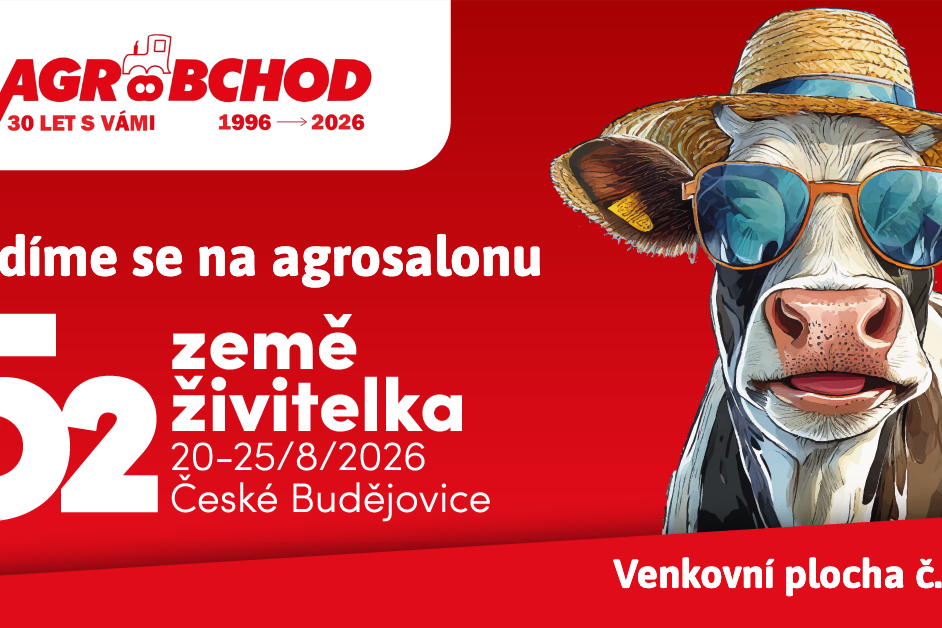 Pozvánka na Zemi Živitelku 2026 České Budějovice 20.-25. srpna Agroobchod