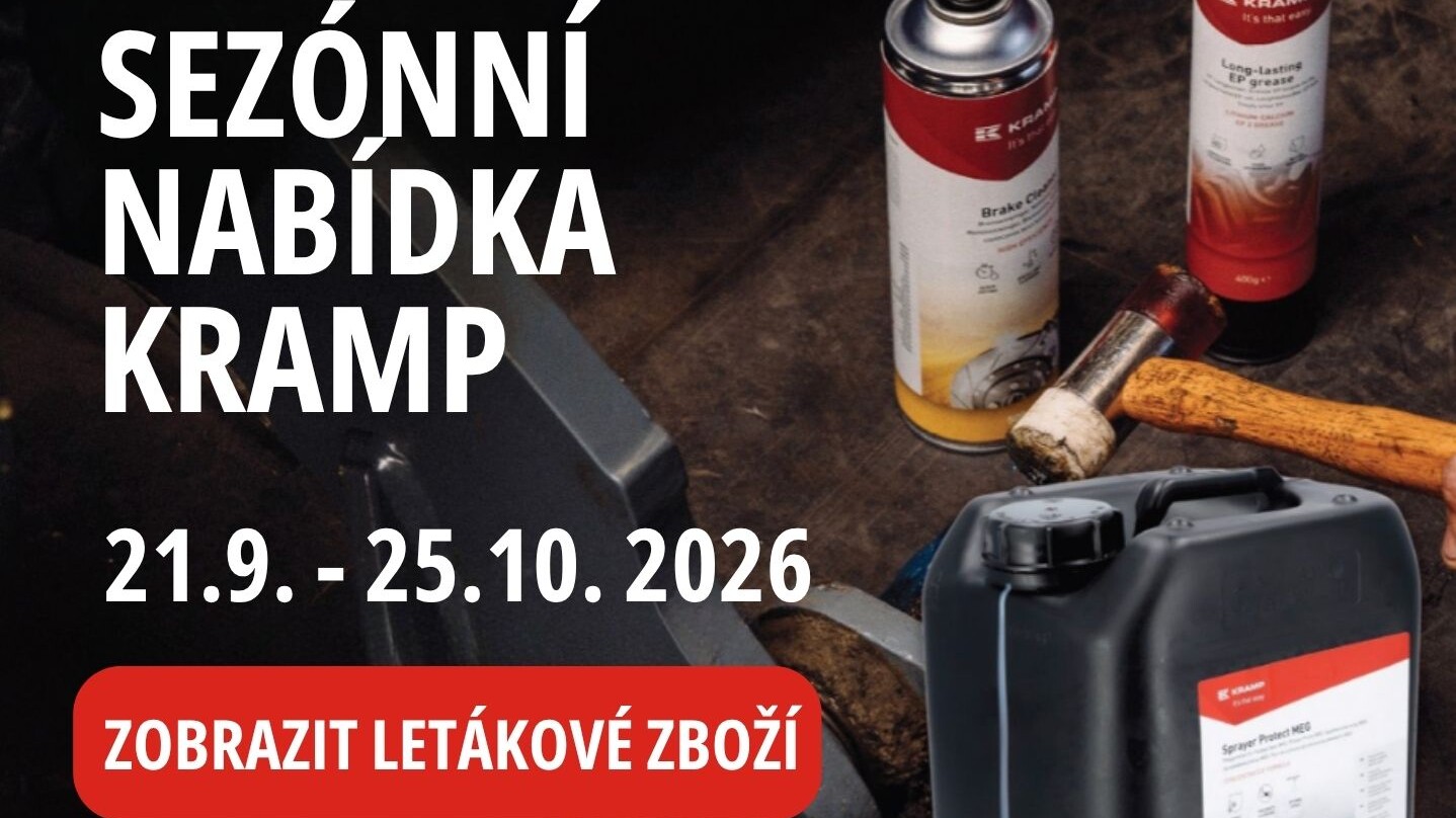 Podzimní leták Kramp na e-shopu i prodejně Agroobchod