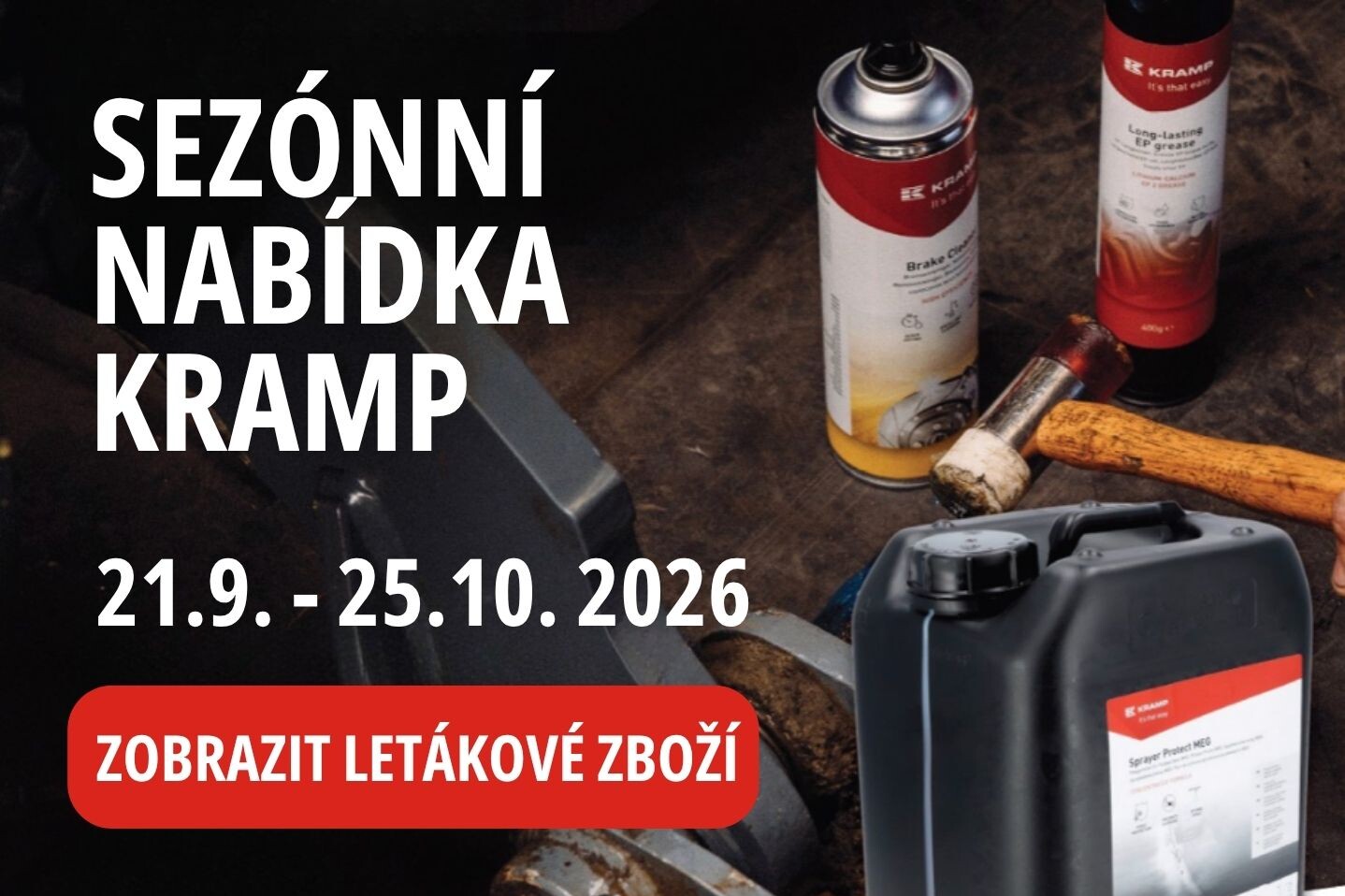 Podzimní leták Kramp na e-shopu i prodejně Agroobchod